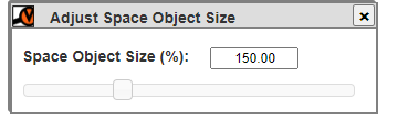 AdjustSpaceObjectsSize
