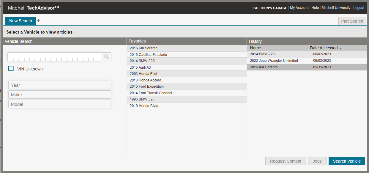 CADViewer in Mitchell's TechAdvisor 